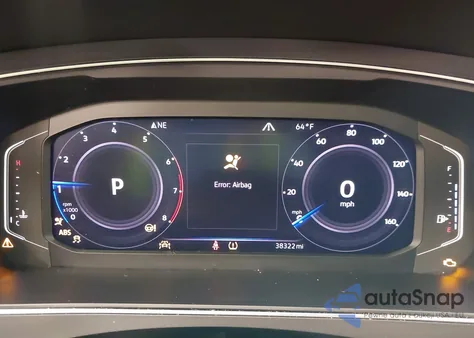 2019 Volkswagen Tiguan 2.0T Se/2.0T Sel/2.0T Sel R-Line/2.0T Sel R-Line Black z USA, uszkodzony, nr VIN 3VV2B7AX0KM191637